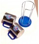 Jogo 2 Canecas Inox Com Suporte  - Bahia - Produto Oficial Licenciado